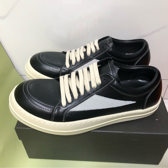 Rick Owens Black and White Women’s Shoes